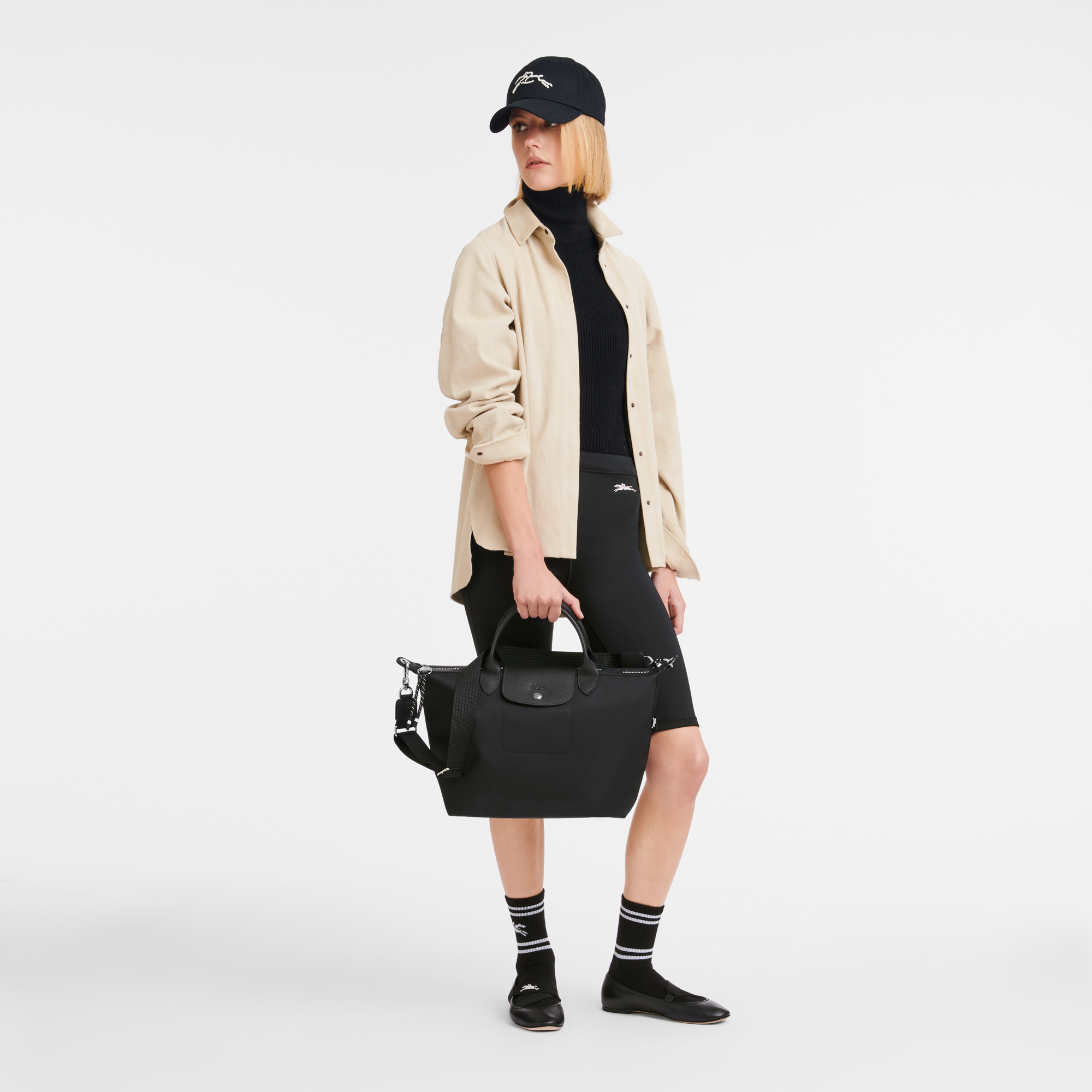 Handbag L, Black - View 2 of
6 - zoom in Le Pliage Energy Handbag L, Black