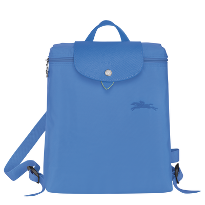 Le Pliage Green M Backpack , Cornflower - Recycled canvas