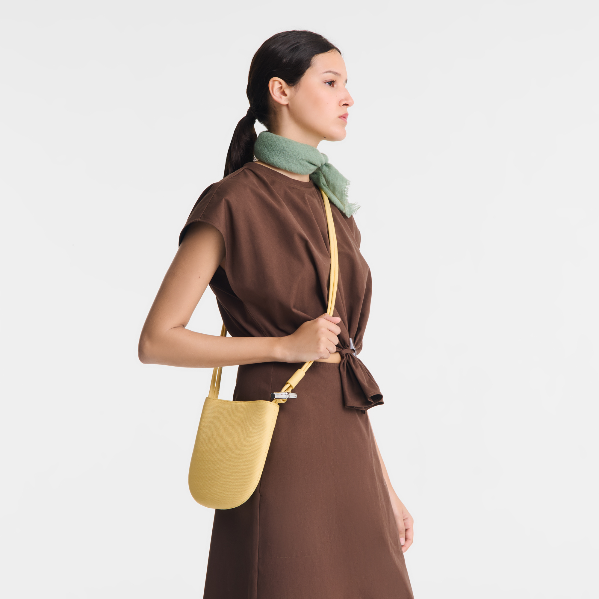 Crossbody bag S, Yellow Chick - View 2 of
4 - zoom in Le Roseau Crossbody bag S, Yellow Chick