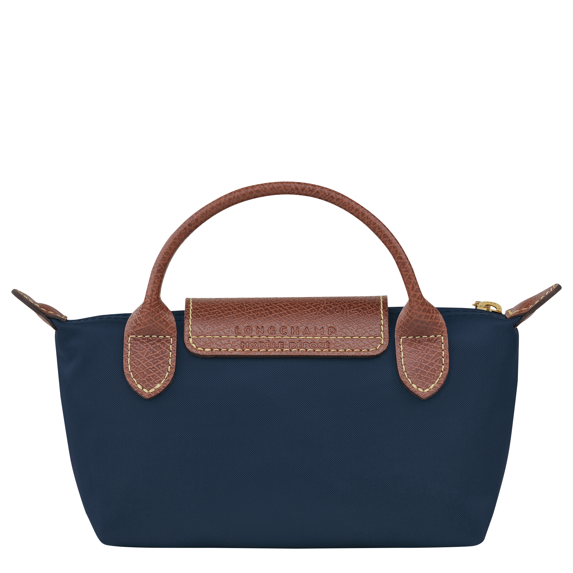 Pouch with handle, Navy - View 4 of
5 - zoom in Le Pliage Original Pouch with handle, Navy