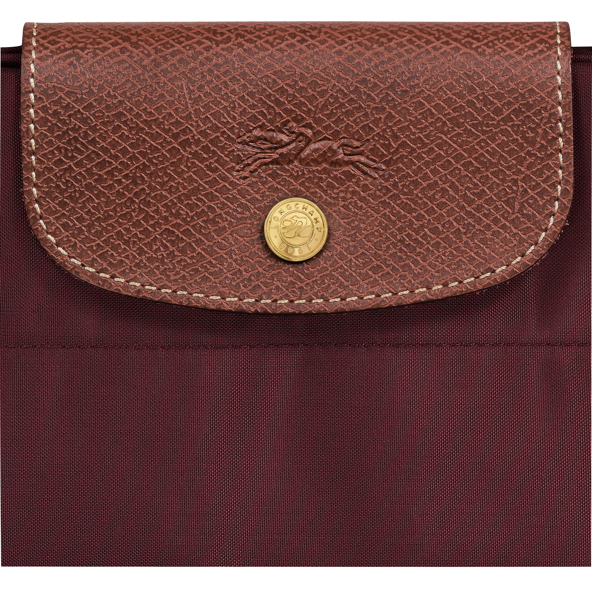 Tote bag M, Burgundy - View 6 of
7 - zoom in Le Pliage Original Tote bag M, Burgundy
