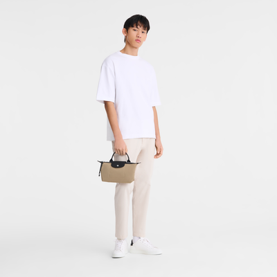 Le Pliage Energy Pouch , Clay - Recycled canvas